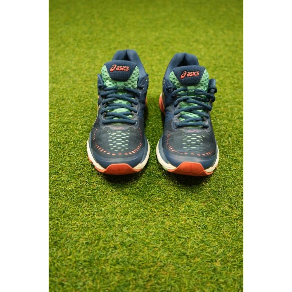 Asics Gel-Kayano 23 T696N-5893 Womens 6 Running Shoes Blue Pink‎  Sneakers